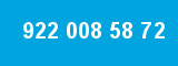 922 008 58 72 922 008 58 72